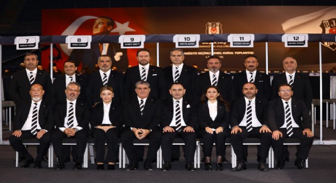 Beşiktaş’ta yönetim kurulu görev dağılımı belli oldu