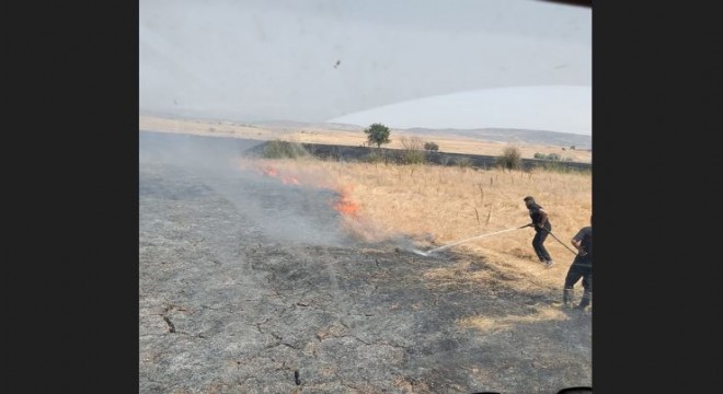 Bingöl'de arazi yangını: 2 bin dönüm arazi zarar gördü