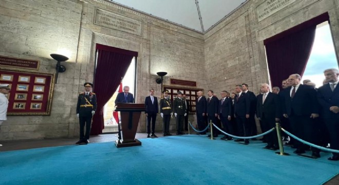 Devlet Erkanı Anıtkabir'de buluştu
