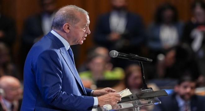 Erdoğan iklim değişikliği gerçeğine dikkat çekti