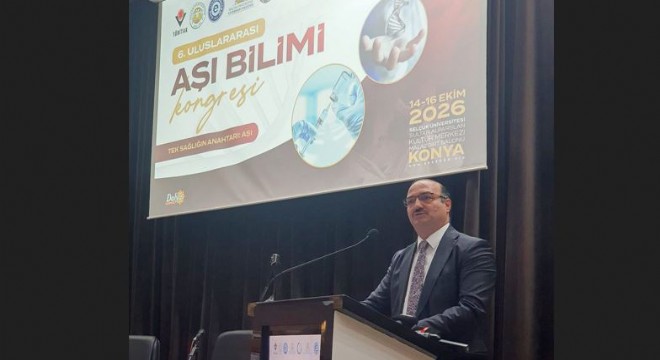 Hacımüftüoğlu Aşı Bilimi Kongresine seslendi
