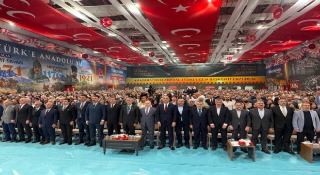 MHP Erzurum 15. olağan kongresi tamamlandı