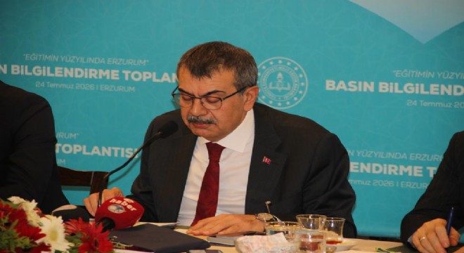 Tekin Erzurum eğitim yatırımlarını paylaştı