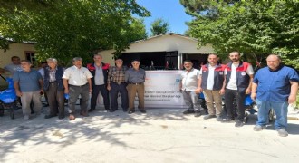 DAP BKİ'den çiftçilere ekipman desteği