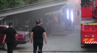 Erzurum Adliyesi’nde yangın