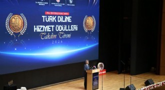 Türk Diline Hizmet Ödülleri sahiplerini buldu
