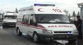 Yanmak pahasına çocuğunu kurtardı